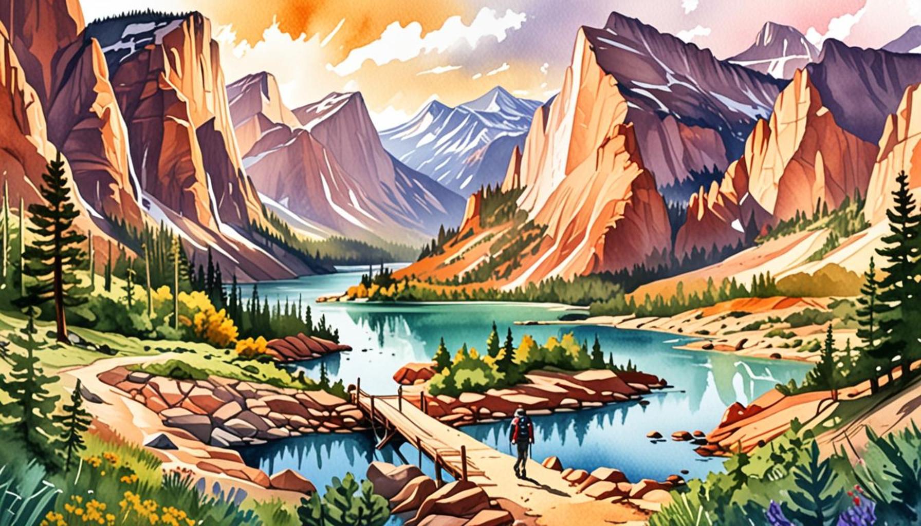 Exploring Adventure Routes: The Best Hiking Trails in National Parks of the USA