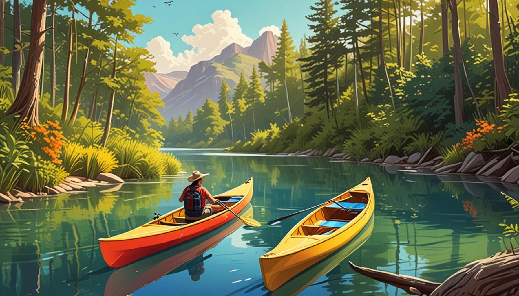 Canoe Adventure Routes: Exploring Hidden Rivers and Lakes in the USA