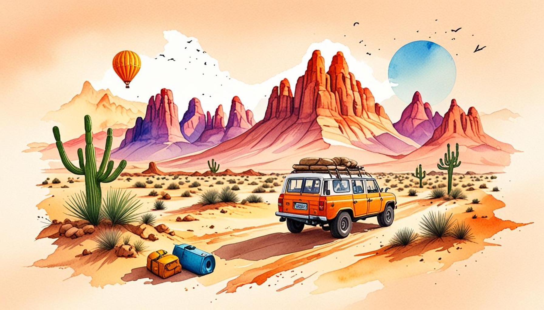 Discovering Adventure Destinations in Desert Environments: Itineraries for Exploration and Survival