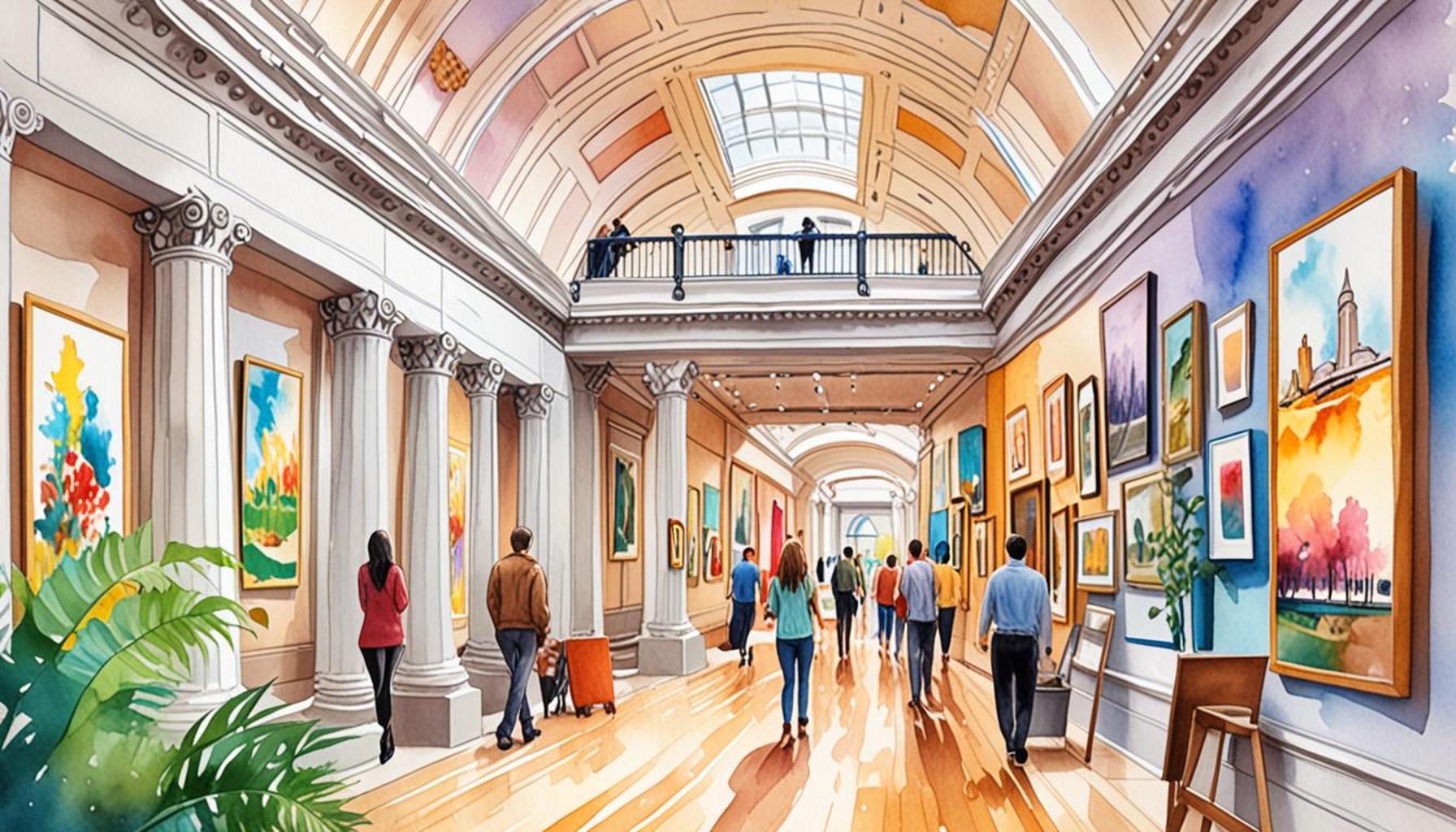 On the Road of Art: Discovering Galleries and Museums in Chicago