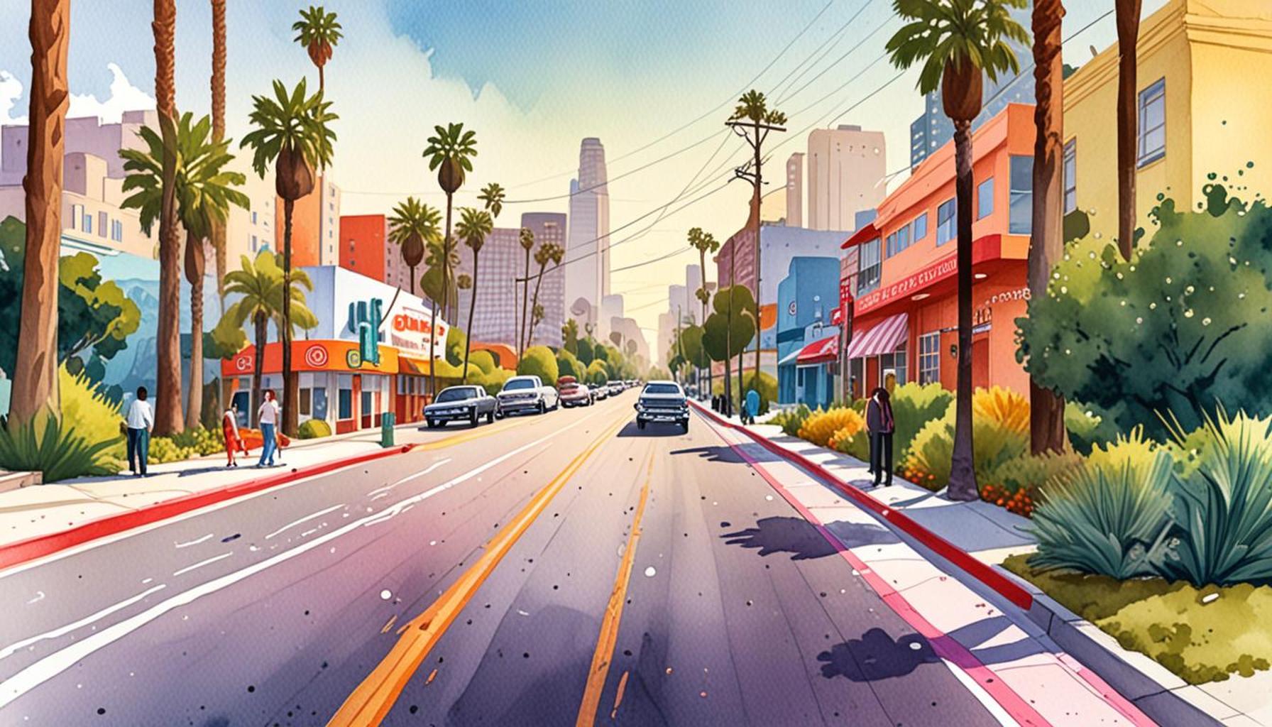 Paths of Cinema: Exploring Iconic Locations in Los Angeles